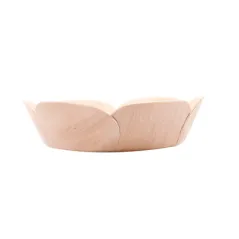 BOLS WOOD Ø 10,5x3 CM NATUREL BOIS (50 UNITÉ)