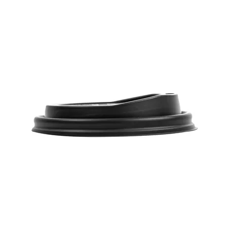 COUVERCLES POUR GOBELETS 240 ML 'BIODEGRADABLE'  NOIR CPLA (1000 UNITÉ)