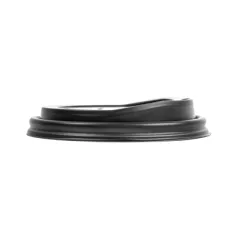 COUVERCLES POUR GOBELETS 300/360 ML 'BIODEGRADABLE' NOIR CPLA (1000 UNITÉ)