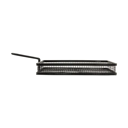 MINI FRITEUSES ALLONGÉES ARTINOX  24x15x3,5 CM NOIR ACIER (6 UNITÉ)