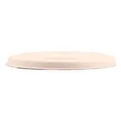 COUVERCLE POUR CODE 228.87 BIONIC Ø 12x1,2 CM NATUREL BAGASSE (500 UNITÉ)