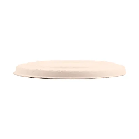 COUVERCLE POUR CODE 228.87 BIONIC  Ø 12x1,2 CM NATUREL BAGASSE (500 UNITÉ)