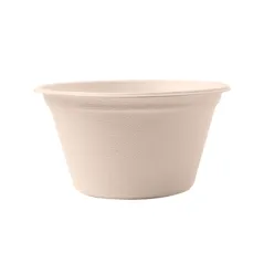 POTS BIONIC 360 ML Ø 11,6x6,3 CM NATUREL BAGASSE (500 UNITÉ)