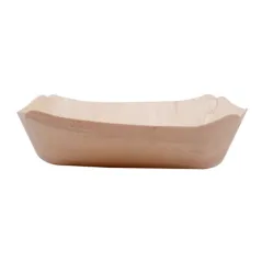 BARQUETTES RECTANGULAIRES WOOD  13x12x3 CM NATUREL BOIS (50 UNITÉ)