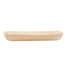 BARQUETTES RECTANGULAIRES WOOD  14,5x7x1,3 CM NATUREL BOIS (50 UNITÉ)