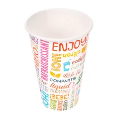 GOBELETS BOISSONS CHAUDES 1 PAROI
