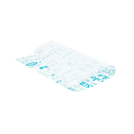 PAPIER INGRAISSABLES BASKET 'BLUE PAROLE' 35 G/M2 31x31 CM BLANC PARCH.INGRAISSABLE (1000 UNITÉ)
