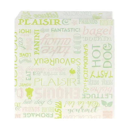 PAPIER INGRAISSABLES OUVERT 2 CÔTÉS