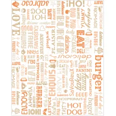 PAPIER INGRAISSABLES FAST FOOD