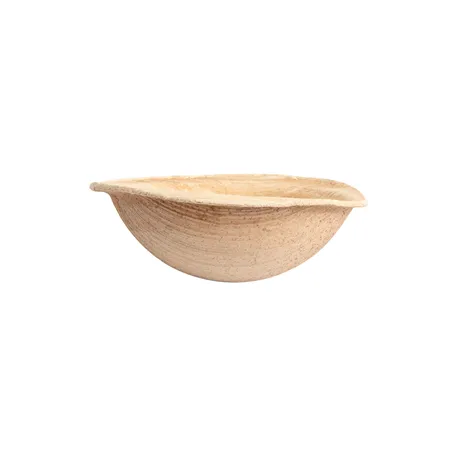 RÉCIPIENTS DEMI SPHÈRE ARECA  Ø 6x2 CM NATUREL ARECA (500 UNITÉ)
