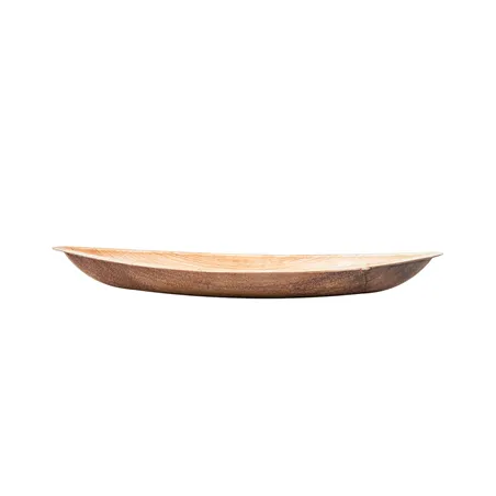 BARQUETTES PIROGUE ARECA  30x13x2,5 CM NATUREL ARECA (200 UNITÉ)