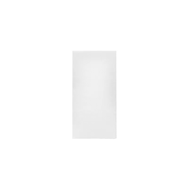 SERVIETTES ECOLABEL P. 1/8 DOUBLE POINT  18 G/M2 40x40 CM BLANC OUATE (1200 UNITÉ)