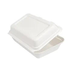 COQUILLES "L" BIONIC 1 L 16x24x7,5 CM BLANC BAGASSE (400 UNITÉ)