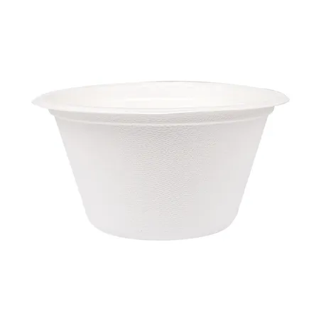 SALADIERS BIONIC 750 ML Ø15,5x8,4 CM BLANC BAGASSE (600 UNITÉ)