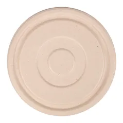 COUVERCLES POUR CODES 231.25/215.04 BIONIC  Ø16x1,2 CM NATUREL BAGASSE (600 UNITÉ)