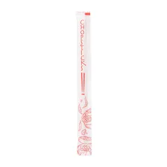BAGUETTES CHINOISES EN SACHET BAMBOO  24 CM NATUREL BAMBOU (100 UNITÉ)
