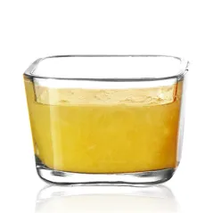 MINI VERRE CARRÉ WAKI GLASS 75 ML 2,5 OZ 5,7x5,7x4 CM TRANSPARENT VERRE (72 UNITÉ)
