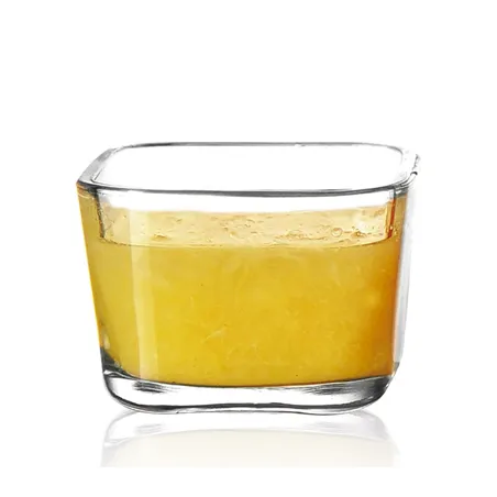 MINI VERRE CARRÉ WAKI GLASS 75 ML 2,5 OZ 5,7x5,7x4 CM TRANSPARENT VERRE (72 UNITÉ)