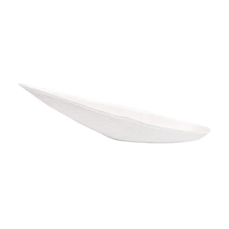 RÉCIPIENT À CUILLÈRE BIONIC  10,5x3,6x2,7 CM BLANC BAGASSE (1000 UNITÉ)