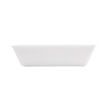 BARQUETTES BIONIC 800 ML 20,2x13,5x5 CM BLANC BAGASSE (500 UNITÉ)