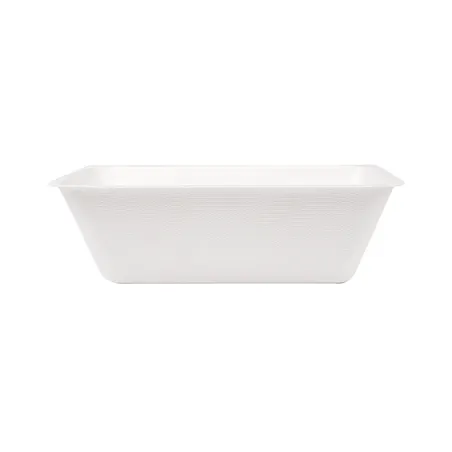 BARQUETTES BIONIC 1000 ML 20,2x13,5x6,2 CM BLANC BAGASSE (500 UNITÉ)