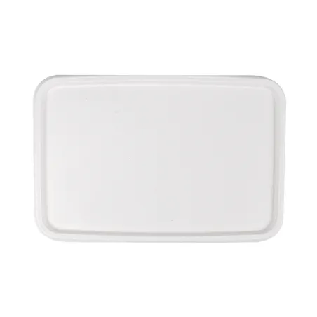 COUVERCLES POUR CODES 233.06/07 BIONIC  20,8x14x1,3 CM BLANC BAGASSE (500 UNITÉ)