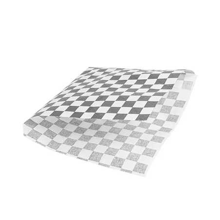 PAPIER INGRAISSABLES OUVERT 2 CÔTÉS 'BLACK FITIPALDI' 34 G/M2 13x14 CM BLANC PARCH.INGRAISSABLE (1000 UNITÉ)