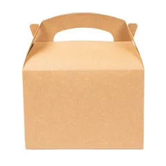 BOÎTES MENU ENFANT  250 G/M2 15,50x10,50x17,50 CM NATUREL KRAFT (300 UNITÉ)
