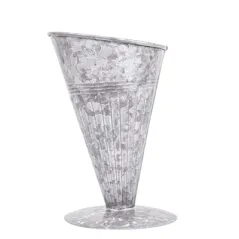 GOBELETS POUR FRITURES ARTINOX 200 + 25PE G/M2 Ø12x17,5 CM METAL ACIER (6 UNITÉ)