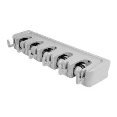 RACK POUR CINTRE À BALAI 42x12,5x6,7 CM GRIS ABS (1 UNITÉ)