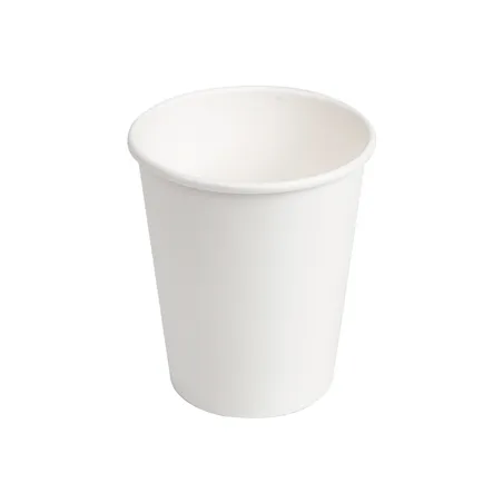 GOBELETS EN SACHET  240 ML 280 + 18 PE G/M2 Ø8/5,6x9,2 CM BLANC CARTON (1000 UNITÉ)