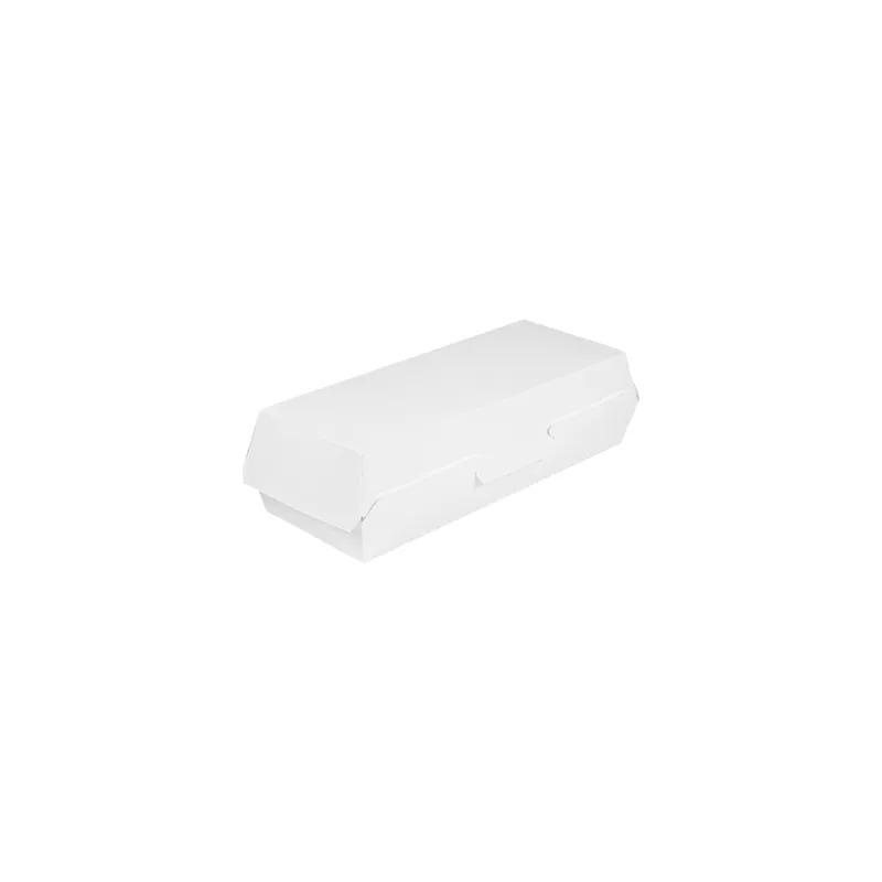 BOÎTES "PANINI" THEPACK  26,5x12,2x7 CM BLANC CARTON NANO-MICRO (300 UNITÉ)