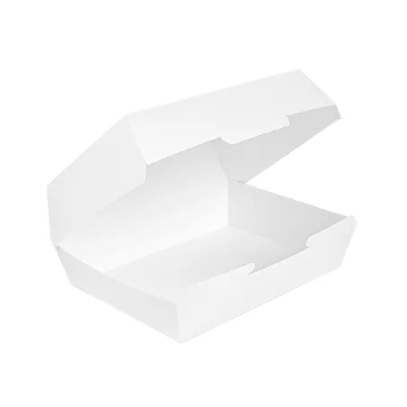 BOÎTES "LUNCH BOX B" THEPACK  22,5x17x8,5 CM BLANC CARTON NANO-MICRO (300 UNITÉ)