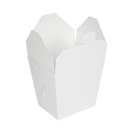 RÉCIPIENTS MULTIUSAGES MICRO-ONDABLES THEPACK 960 ML 8,9x7x10,8 CM BLANC CARTON NANO-MICRO + PP (360 UNITÉ)