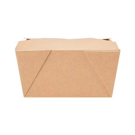 BOÎTES AMÉRICAINES MICRO-ONDABLES THEPACK 780 ML 11,3x9x6,3 CM NATUREL CARTON NANO-MICRO + PP (500 UNITÉ)