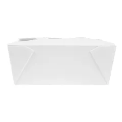 BOÎTES AMÉRICAINES THEPACK 1350 ML 15,2x12,1x6,5 CM BLANC CARTON NANO-MICRO + PP (300 UNITÉ)