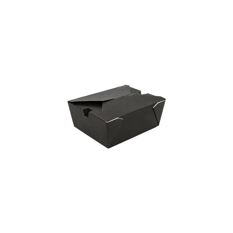 BOÎTES AMÉRICAINES MICRO-ONDABLES THEPACK 1350 ML 15,2x12,1x6,5 CM NOIR CARTON NANO-MICRO + PP (300 UNITÉ) BOÎTES AMÉRICAINES MICRO-ONDABLES THEPACK 1350 ML 15,2x12,1x6,5 CM NOIR CARTON NANO-MICRO + PP (300 UNITÉ)