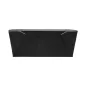 BOÎTES AMÉRICAINES MICRO-ONDABLES THEPACK 1350 ML 15,2x12,1x6,5 CM NOIR CARTON NANO-MICRO + PP (300 UNITÉ) BOÎTES AMÉRICAINES MICRO-ONDABLES