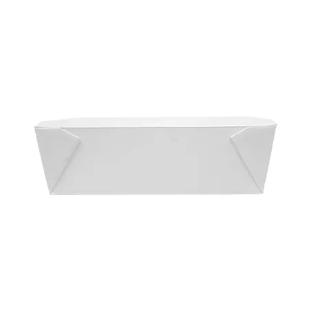 BOÎTES AMÉRICAINES THEPACK 1980 ML 19,6x14x6,2 CM BLANC CARTON NANO-MICRO + PP (200 UNITÉ)