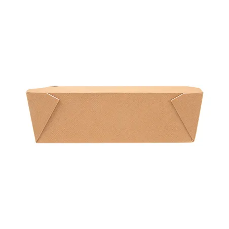 BOÎTES AMÉRICAINES MICRO-ONDABLES THEPACK 1980 ML 19,6x14x6,2 CM NATUREL CARTON NANO-MICRO + PP (200 UNITÉ)