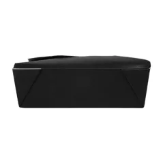 BOÎTES AMÉRICAINES MICRO-ONDABLES THEPACK 1980 ML 19,6x14x6,2 CM NOIR CARTON NANO-MICRO + PP (200 UNITÉ)