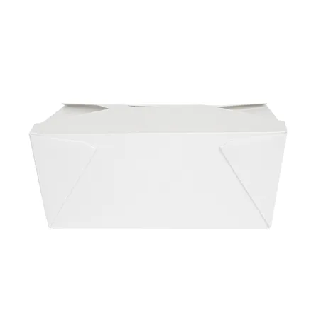 BOÎTES AMÉRICAINES MICRO-ONDABLES THEPACK 2880 ML 19,6x14x9 CM BLANC CARTON NANO-MICRO + PP (200 UNITÉ)