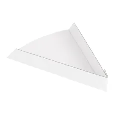 PELLES TRIANGULAIRES PIZZA THEPACK  21x16,5x3,5 CM BLANC CARTON NANO-MICRO (1200 UNITÉ)