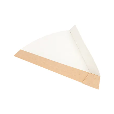 PELLES TRIANGULAIRES PIZZA THEPACK  21x16,5x3,5 CM NATUREL CARTON NANO-MICRO (1200 UNITÉ)