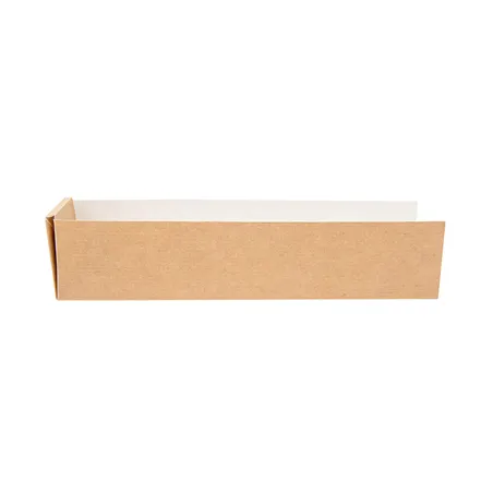 PELLES HOT DOG THEPACK  4,7x18,2x4 CM NATUREL CARTON NANO-MICRO (1200 UNITÉ)