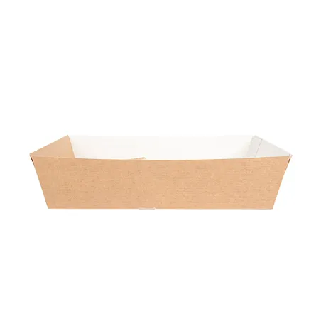 PLATEAUX TRANSPORT 2 VERRES +1 COMP. THEPACK  24,5x22x5,5 CM NATUREL CARTON NANO-MICRO (240 UNITÉ)