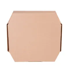 BOÎTES OCTOGONAL   29x29x3,8 CM NATUREL CARTON MICROCANAL (100 UNITÉ)