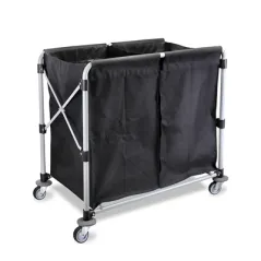 CHARIOT PLIABLE POUR BLANCHISSERIE