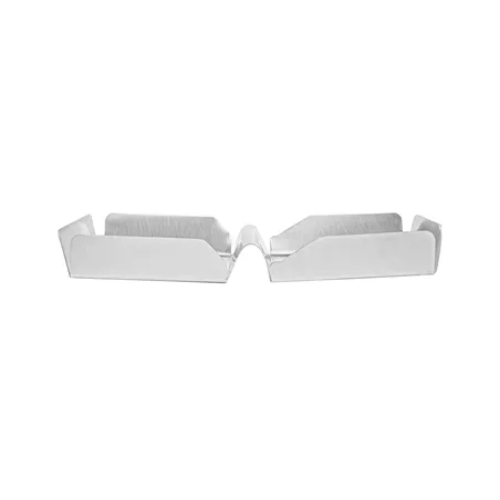 BURGER BOX ARTINOX  25,2x13x3 CM ARGENTE INOX (12 UNITÉ)