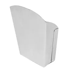 BOÎTES À FRITES S ARTINOX 9x5,1x12,1 CM ARGENTE INOX (12 UNITÉ)